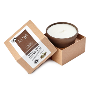 נר-לום טוהר 150 (Purity) | סדרת נרות LUM