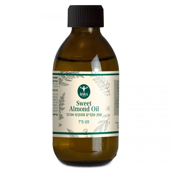 שמן שקדים מתוקים אורגני, almond
